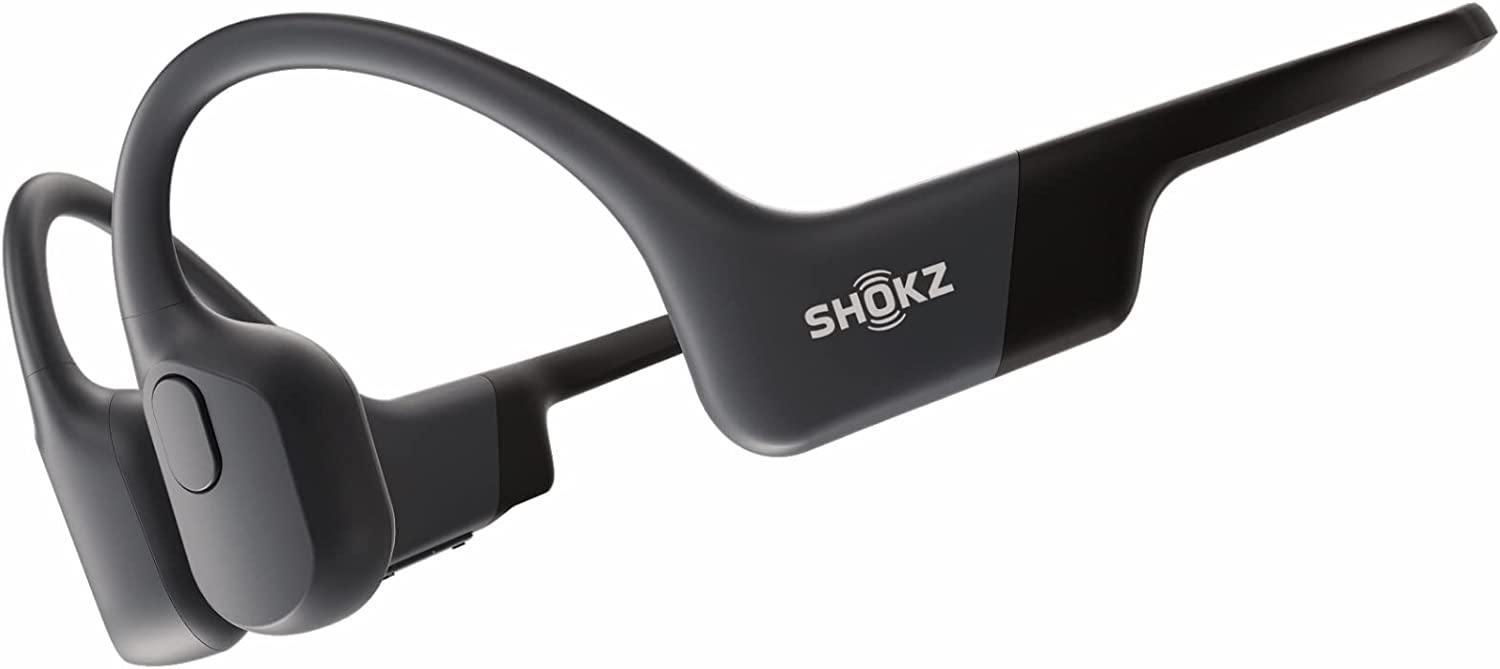 Shokz OpenRun (AfterShokz Aeropex) – Open-Ear Bluetooth Bone Conduction  Sport Headphones,black – Naya Gadget