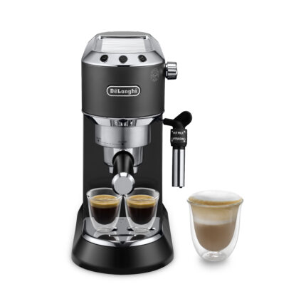 Dedica Black Manual Espresso Maker Black